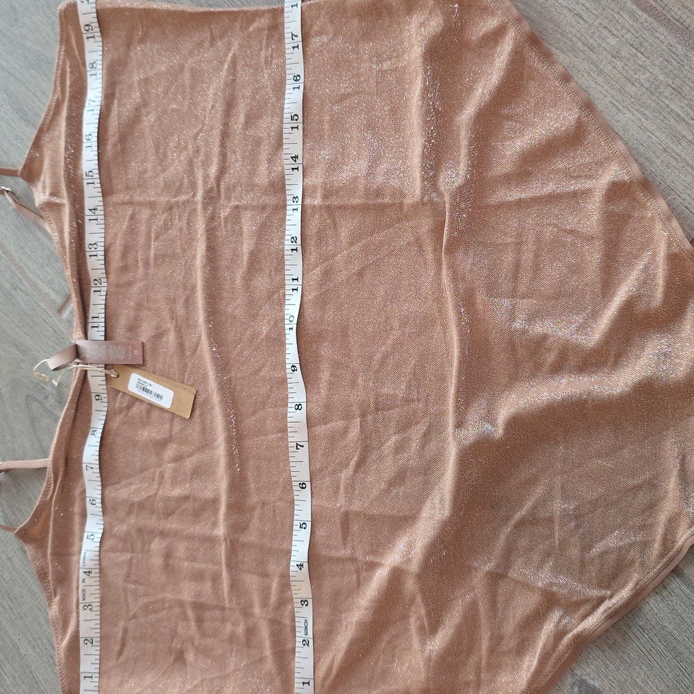 SKIMS Shimmer Cami Bodysuit/ 3X,4X/SIENNA - Picture 8 of 12